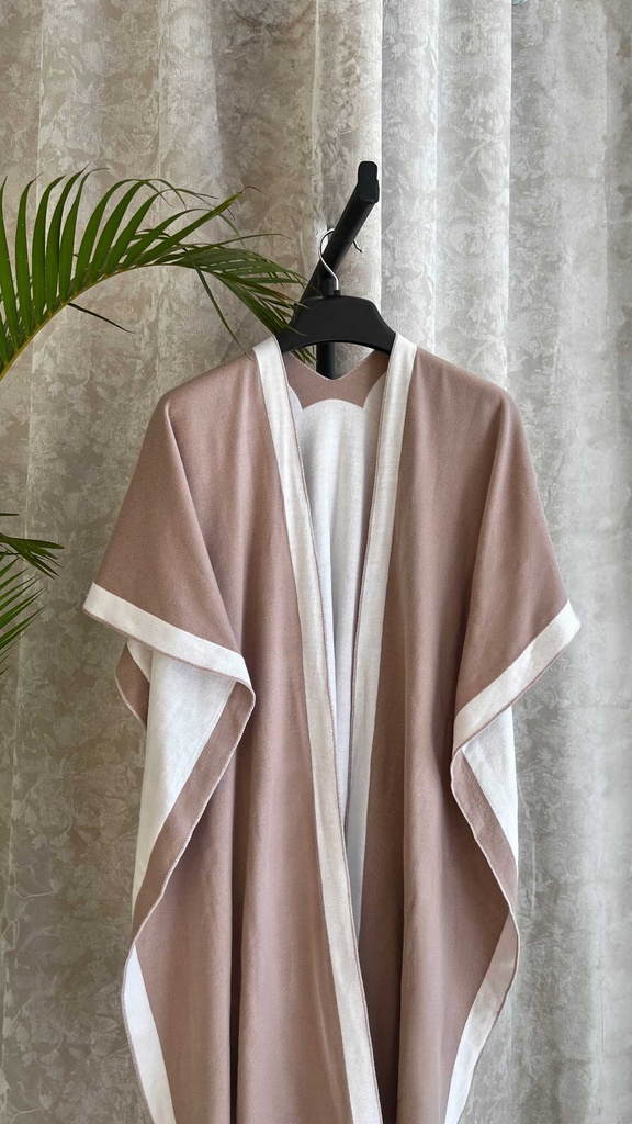  Edge Stripe Poncho