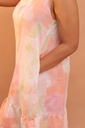 Blush pattern flowy Dress