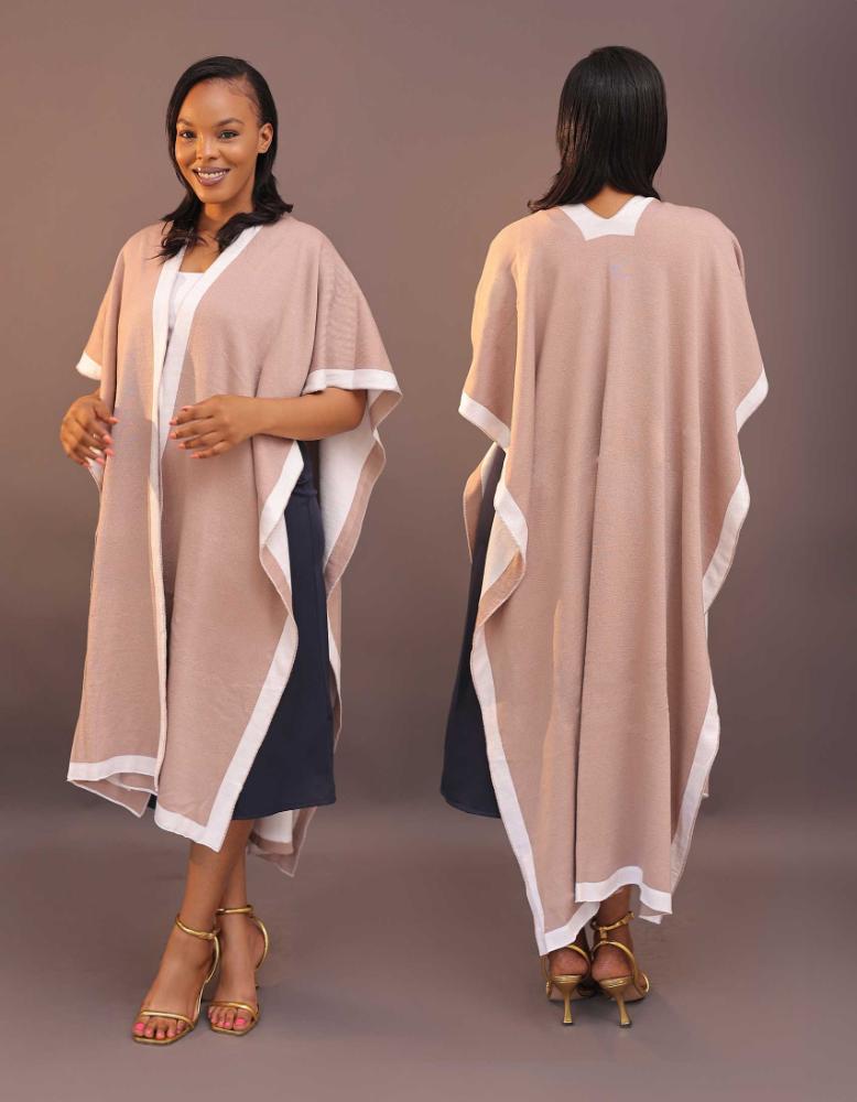  Edge Stripe Poncho
