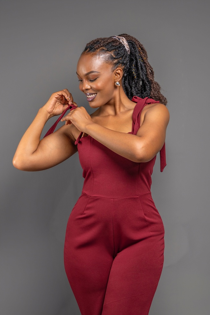 Waya Strappy Jumpsuit