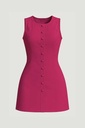 Short Button Dress