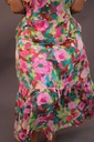 Color Storm Pattern Maxi Dress