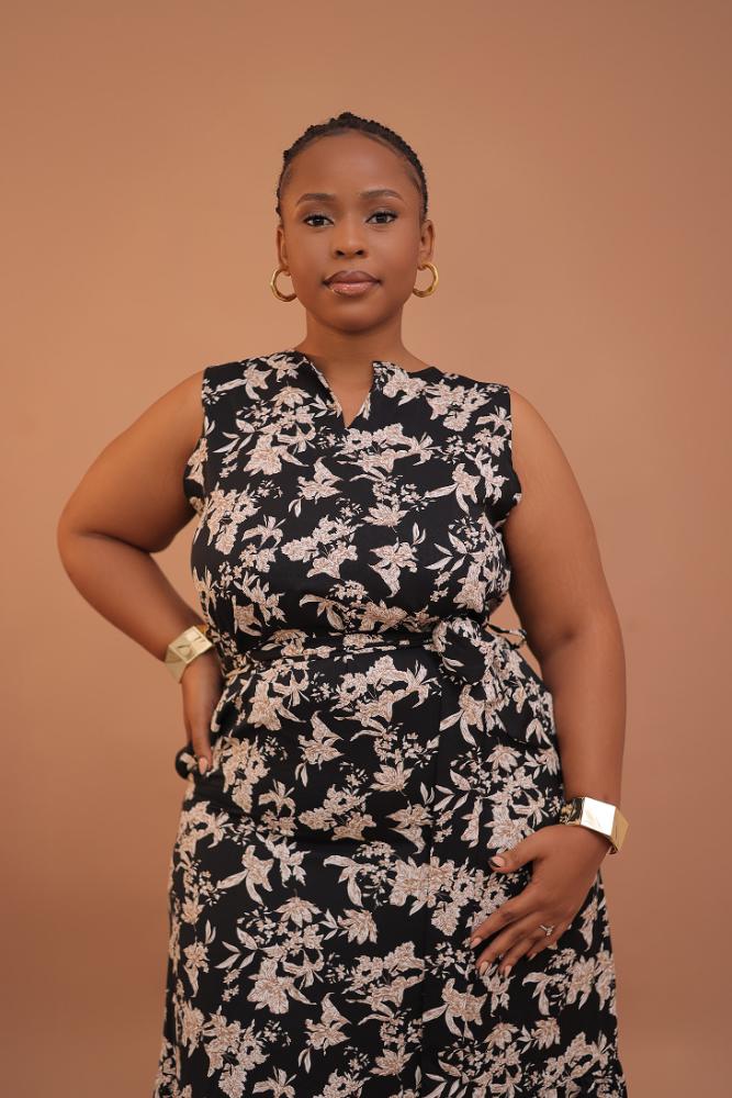 Floral Pattern Maxi Dress