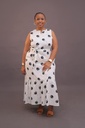 Abstract Pattern Maxi Dress