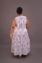 Orchid Pattern maxi Dress