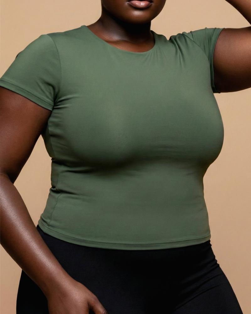 Basic Top Short Sleeves