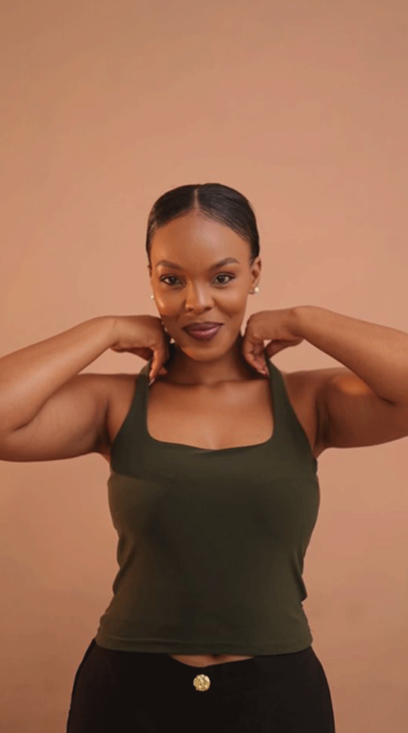 Basic top Halter Neck