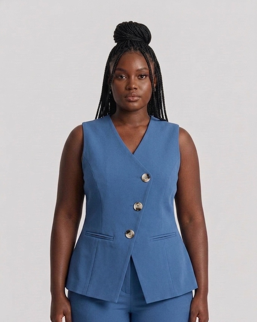Asymmetric Waistcoat