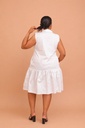 Cotton Sleeveless Shirt Dress