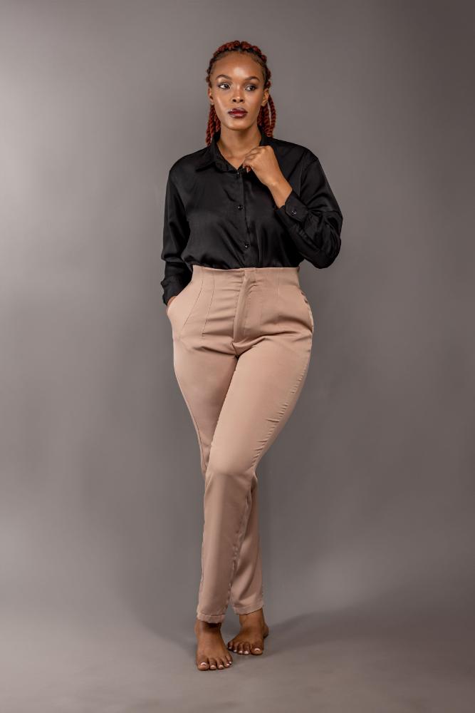 High Waist Office Pant