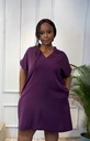 Short free Dress with collar