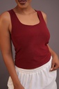 Basic Top Low Neck Long