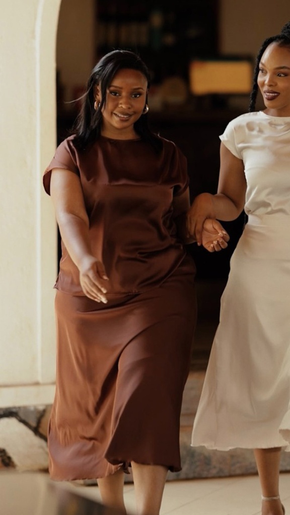 Essential Satin Skirt