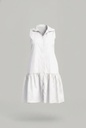 Cotton Sleeveless Shirt Dress