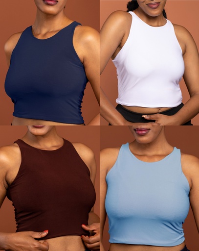 Basic Top High Neck