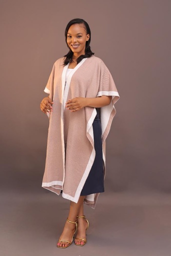  Edge Stripe Poncho
