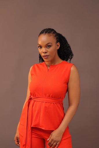 Sleek work blouse