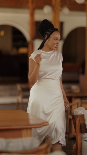 Essential Satin Skirt